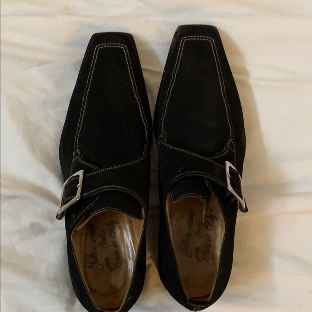 Fatte a mano Men’s suede shoes